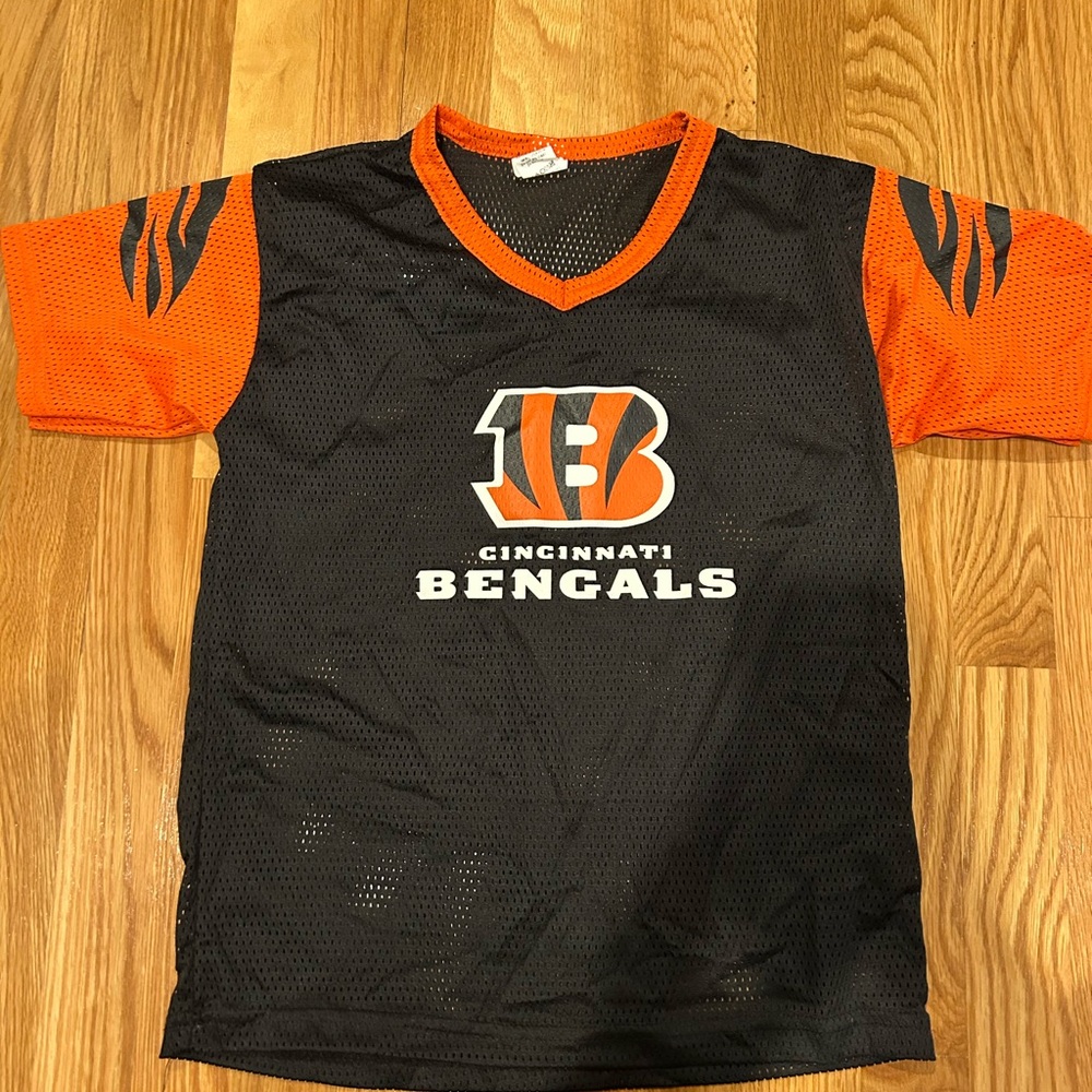 Cincinnati Bengals Black and Orange Jersey